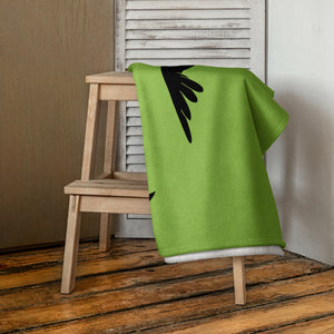 Bird Silhouette Towel - Hummingbird