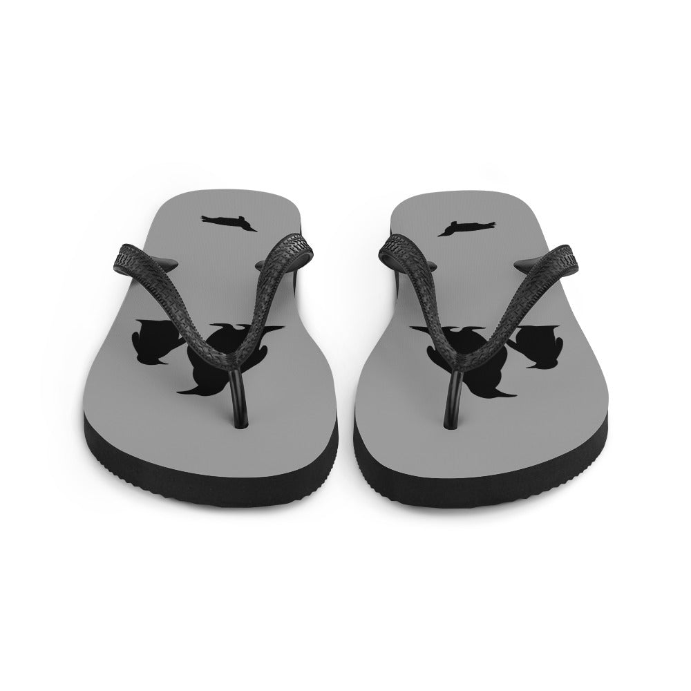 Bird Silhouette Flip-Flops - Penguin