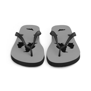 Bird Silhouette Flip-Flops - Penguin