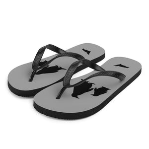 Bird Silhouette Flip-Flops - Penguin