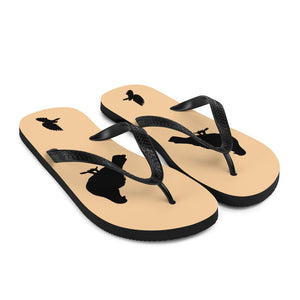 Bird Silhouette Flip-Flops - Pigeon