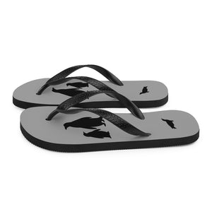 Bird Silhouette Flip-Flops - Penguin