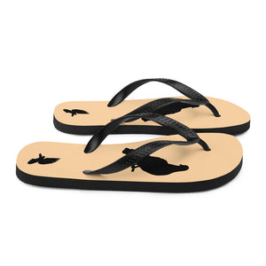 Bird Silhouette Flip-Flops - Pigeon