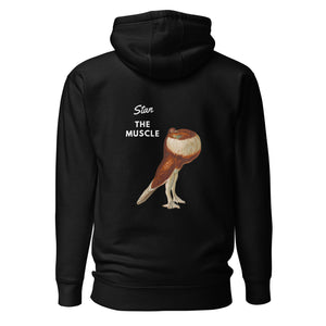 Stan The Muscle - Heist Coo Unisex Bird Hoodie