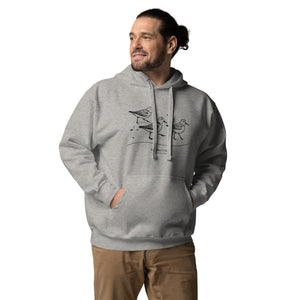 Sanderling Unisex Bird Hoodie