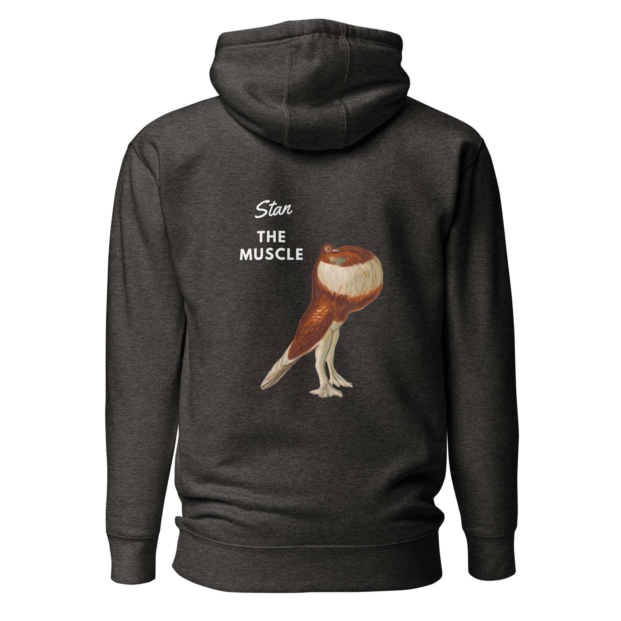 Stan The Muscle - Heist Coo Unisex Bird Hoodie