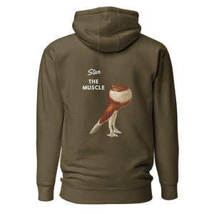 Stan The Muscle - Heist Coo Unisex Bird Hoodie