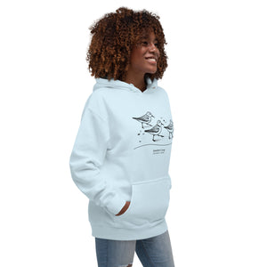 Sanderling Unisex Bird Hoodie