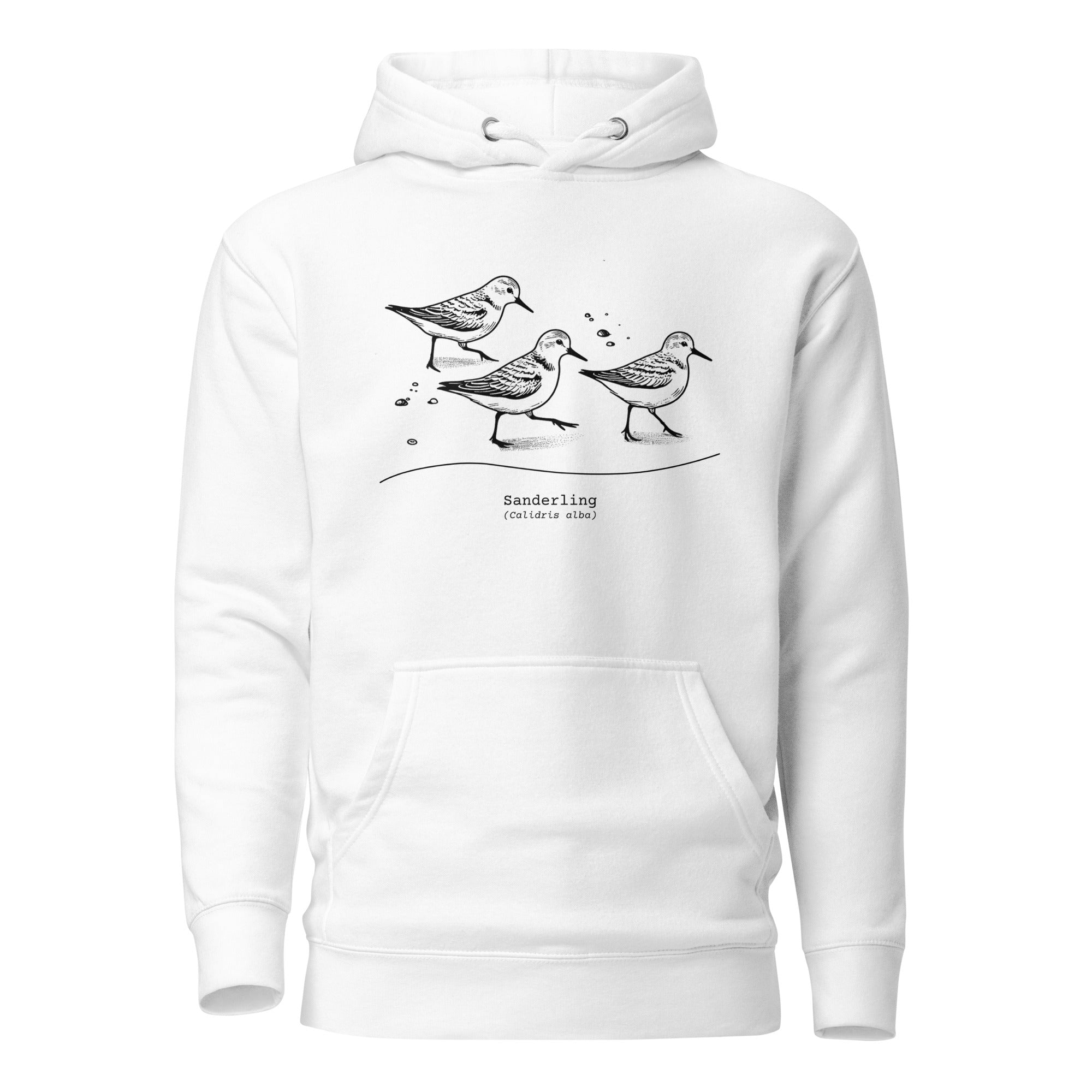 Sanderling Unisex Bird Hoodie