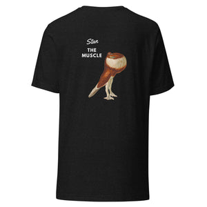 Stan The Muscle - Heist Coo Unisex Bird T-shirt