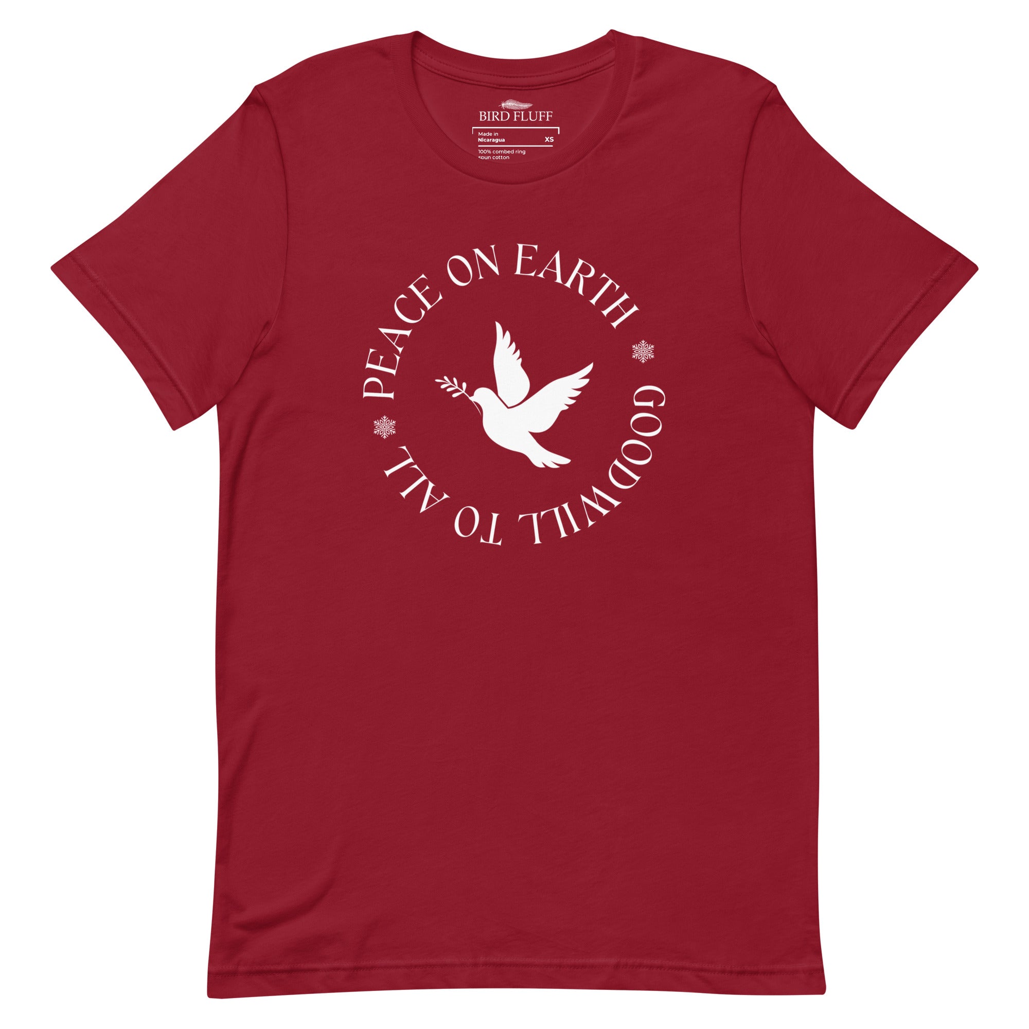 Peace on earth t shirt best sale