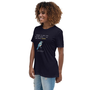 I Want These Scrubs Florida Scrub-Jay Women's Relaxed T-Shirt